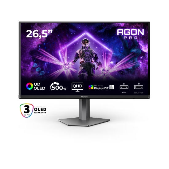 Image de AOC 27" AG276QKD2, 2560x1440, 500Hz écran plat de PC