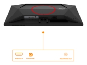 Image de AOC G4 24G4HRE écran plat de PC 60,5 cm (23.8") 1920 x 1080 pixels Full HD LED Noir, Rouge