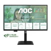 Image de AOC Q27P4U écran plat de PC 68,6 cm (27") 2560 x 1440 pixels Wide Quad HD Noir