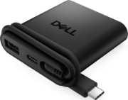 Picture of DELL DA225 Wired USB 3.2 Gen 1 (3.1 Gen 1) Type-C Black