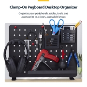 Picture of StarTech.com 1612B-DESK-PEGBOARD desk organizer set 1 pc(s)