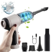Picture of Herzberg HG-03992: 3-in-1 Wireless Handheld Mini Vacuum Cleaner