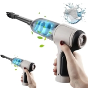 Picture of Herzberg HG-03992: 3-in-1 Wireless Handheld Mini Vacuum Cleaner