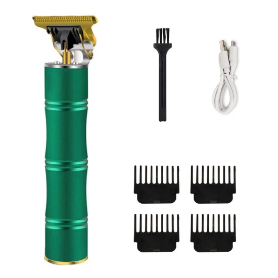 Picture of Herzberg HG-04104: Rechargeable Professional Electric Haircut Trimmer - Bamboo Green