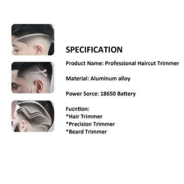 Show details for Herzberg HG-04104: Rechargeable Professional Electric Haircut Trimmer - Bamboo Green Picture of Herzberg HG-04104: Rechargeable Professional Electric Haircut Trimmer - Bamboo Green