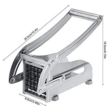 Show details for Herzberg HG-04166: Stainless Steel French Fry Potato Cutter Picture of Herzberg HG-04166: Stainless Steel French Fry Potato Cutter