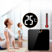 Picture of Herzberg HG-04272:Rechargeable Body Weighing Scale & Room Thermometer