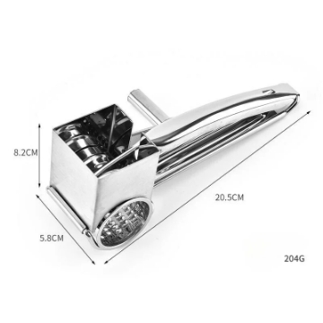 Show details for Herzberg HG-04289:Stainless Steel Manual CheeseGrater with 4 Grater Picture of Herzberg HG-04289:Stainless Steel Manual CheeseGrater with 4 Grater