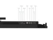 Picture of Lenovo ThinkVision T86 computer monitor 2.18 m (86") 3840 x 2160 pixels 4K Ultra HD LED Touchscreen Black