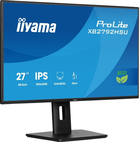 Afbeeldingen van iiyama ProLite XB2792HSU-B1 computer monitor 68,6 cm (27") 1080 x 1920 Pixels Quad HD LED Zwart