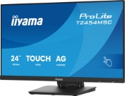 Picture of iiyama ProLite 24” InCell PCAP 10pt touchscreen monitor featuring IPS panel technology, Anti-Glare coating and a flexible stand