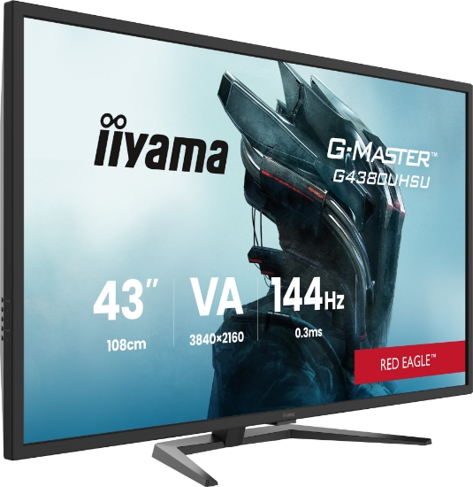 Picture of iiyama G-MASTER Level up your gaming experience with the 43” G4380UHSU monitor
