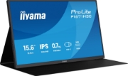 Picture of iiyama ProLite 15.6″ portable Full HD IPS monitor with USB‑C, built‑in speakers & leather cover