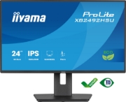 Afbeeldingen van iiyama ProLite XB2492HSU-B1 computer monitor 61 cm (24") 1080 x 1920 Pixels Quad HD LED Zwart