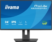 Afbeeldingen van iiyama ProLite XB2492HSU-B1 computer monitor 61 cm (24") 1080 x 1920 Pixels Quad HD LED Zwart