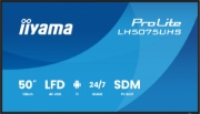 Picture of iiyama 50" 4K UHD Professional Digital Signage 24/7 display featuring Android OS, FailOver and Intel® SDM slot