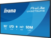 Picture of iiyama 50" 4K UHD Professional Digital Signage 24/7 display featuring Android OS, FailOver and Intel® SDM slot