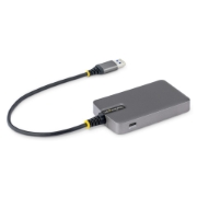 Image de StarTech.com 5G4AC-USB-A-HUB hub & concentrateur USB 3.2 Gen 1 (3.1 Gen 1) Type-A 5000 Mbit/s Gris