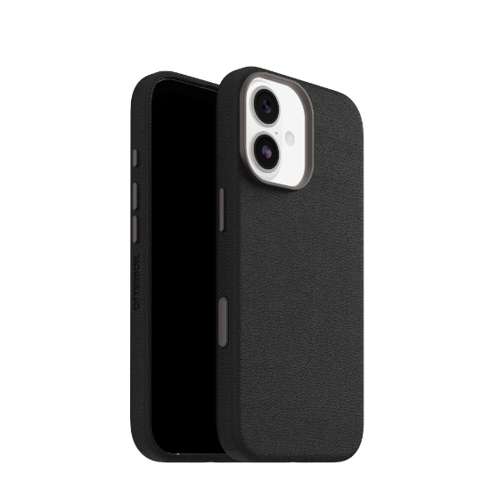 Picture of OtterBox Symmetry Cactus Leather Camera Control Apple iPhone 17 Noir Ash - black