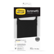 Picture of OtterBox Symmetry Cactus Leather Camera Control Apple iPhone 17 Pro Max Noir Ash - black
