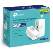 Picture of TP-Link TL-WPA7617 KIT 1200 Mbit/s Ethernet LAN Wi-Fi White 2 pc(s)