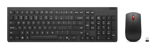 Picture of Lenovo 4X31R64491 keyboard Mouse included Office RF Wireless Black