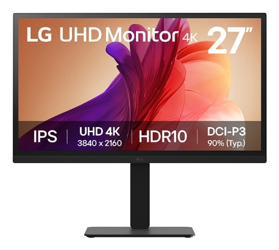 Picture of LG 27BA45U-B computer monitor 68.6 cm (27") 1920 x 1080 pixels Full HD Black
