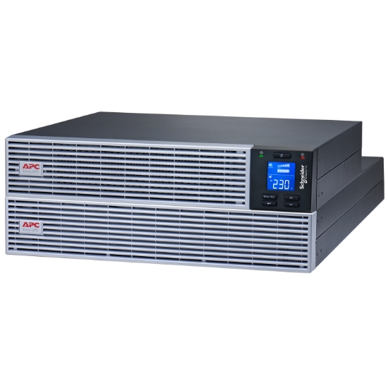 Afbeeldingen van APC Easy-UPS On-Line SRVL3KRILRK Noodstroomvoeding - Li-ion, 6xC13 & 1xC19, Rack/tower convertible, extendable runtime, 3000VA