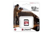 Picture of Kingston Technology 512GB Canvas React Plus SDXC UHS-II 280R/150W U3 V60 for Full HD/4K