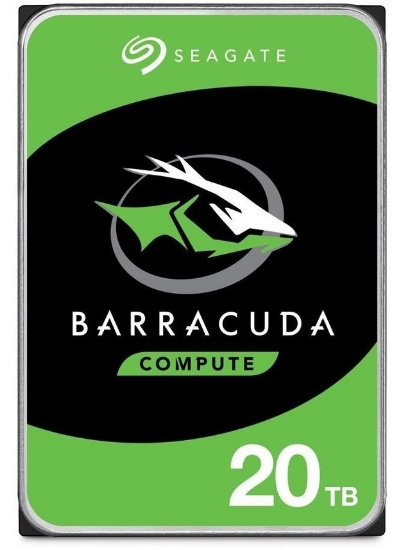 Picture of Seagate Barracuda 20TB internal hard drive 7200 RPM 512 MB 3.5" Serial ATA