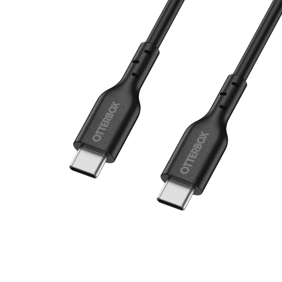 Afbeeldingen van OtterBox USB-C to USB-C, M/M, Zwart, 2 m - No Retail Packaging - Geen retailverpakking