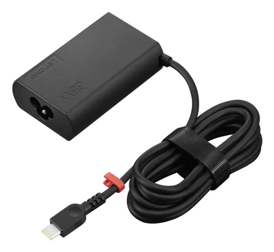 Picture of Lenovo 4X21R04793 power adapter/inverter Indoor 65 W Black