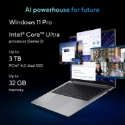 Picture of ASUS ExpertBook P5 P5405CSA-NZ0195X Intel Core Ultra 7 258V Laptop 35.6 cm (14") WQXGA 32 GB LPDDR5x-SDRAM 1 TB SSD Wi-Fi 6E (802.11ax) Windows 11 Pro US International Grey