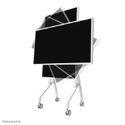 Image de Neomounts FL50-515WH1 Support au sol mobile Samsung Flip 55-65" - rotatif - installation rapide