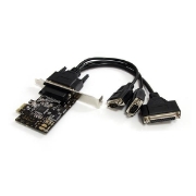 Afbeeldingen van StarTech.com 2S1P PCI Express Seriële Parallele Combokaart met Breakout-kabel