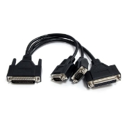 Afbeeldingen van StarTech.com 2S1P PCI Express Seriële Parallele Combokaart met Breakout-kabel