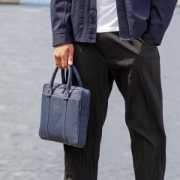Picture of dbramante1928 Stelvio - 14" Slim Laptop Bag Recycled - Blue