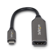 Picture of StarTech.com 112B-USBC-HDMI21 video cable adapter 0.2 m USB Type-C HDMI Type A (Standard) Grey