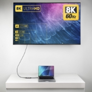 Picture of StarTech.com 112B-USBC-HDMI21 video cable adapter 0.2 m USB Type-C HDMI Type A (Standard) Grey