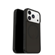 Image de OtterBox Symmetry Clear MagSafe Series pour Apple iPhone 17 Pro, noir Mist, noir - produits livrés sans emballage