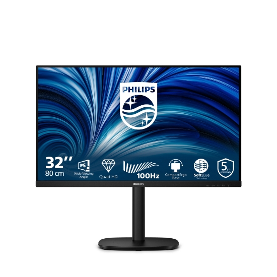 Afbeeldingen van Philips 3000 series 32B2N3500/00 computer monitor 80 cm (31.5") 2560 x 1440 Pixels Quad HD LCD Zwart