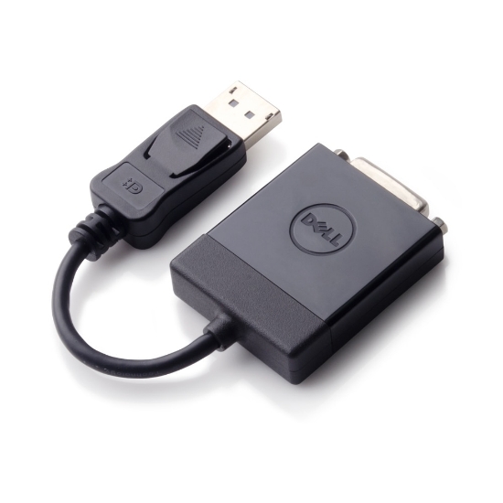 Afbeeldingen van DELL 470-ABEO video kabel adapter DisplayPort DVI Zwart
