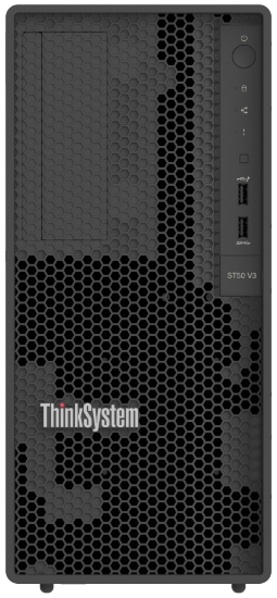 Afbeeldingen van Lenovo ThinkSystem ST50 V3 server 4 TB Tower Intel Xeon E E-2434 3,4 GHz 16 GB DDR5-SDRAM 500 W