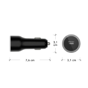 Image de dbramante1928 CC65ITBL7105 chargeur d'appareils mobiles Universel Noir Allume-cigare Auto