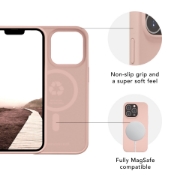 Image de dbramante1928 Monaco coque de protection pour téléphones portables 15,5 cm (6.1") Housse Rose, Sable