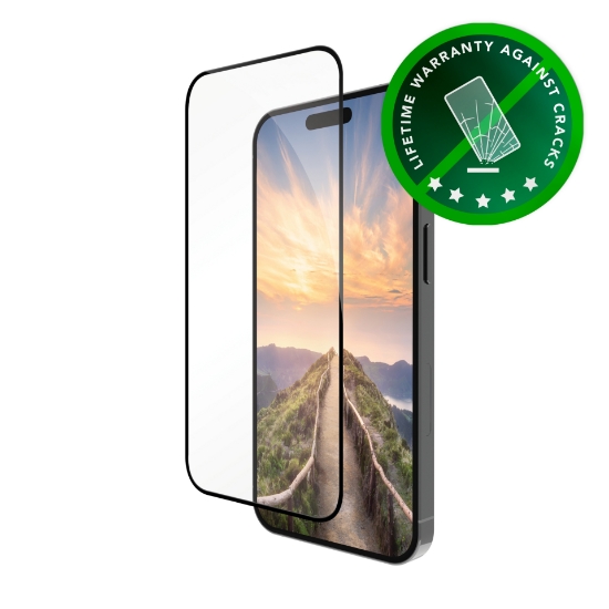 Picture of dbramante1928 eco-shield - iPhone 16 Plus / 15 Plus - Black Edge