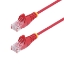 Picture of StarTech.com 7m Red Slim CAT6 Ethernet Cable, Snagless, 100W PoE, UTP, LSZH, 28AWG Pure Bare Copper Wire, Slim RJ45 Network Patch Cord w/Strain Reliefs, Fluke Tested