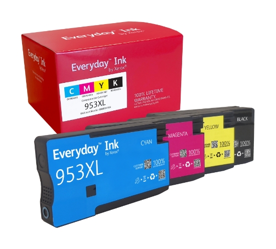 Image de Encre Everyday™ Multipack de Xerox compatible avec HP HP953XL (HP953XL MULTIPACK), Grande capacité