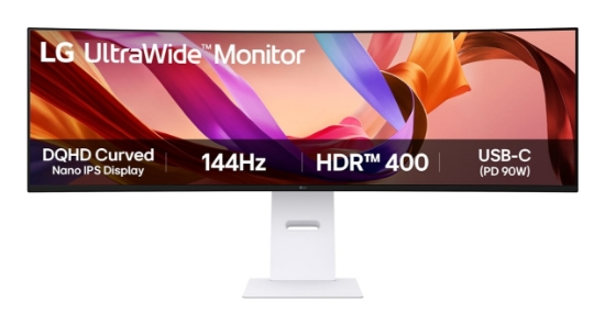 Picture of LG 49U950A-W computer monitor 124.5 cm (49") 5120 x 1440 pixels Dual QHD LED Black, White