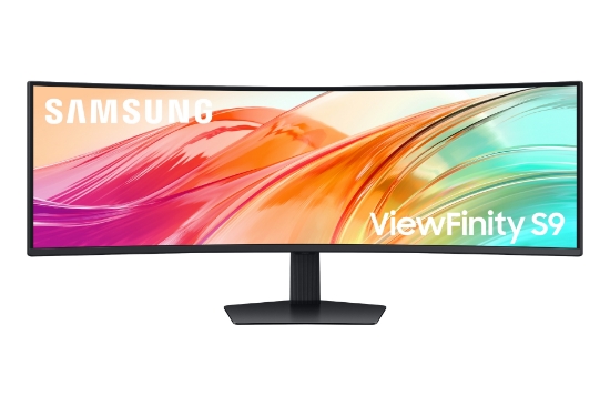 Picture of Samsung S95UC computer monitor 124.5 cm (49") 5120 x 1440 pixels Dual QHD LCD Black